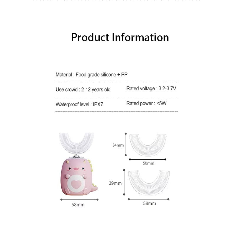 Spazzolino elettrico per bambini Smart 360°